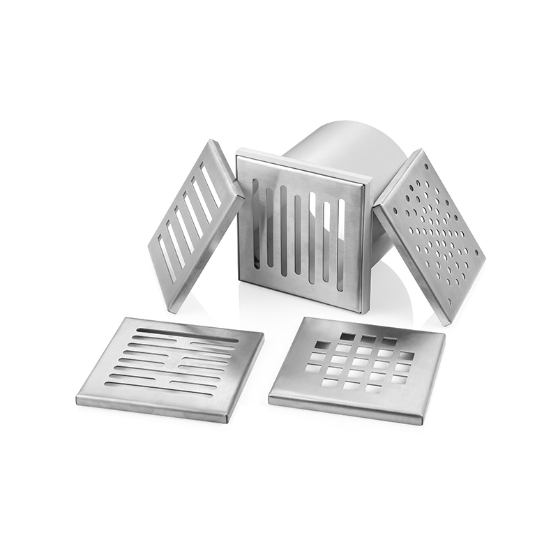 SDL Square Filter Stainless Steel Shower Drain